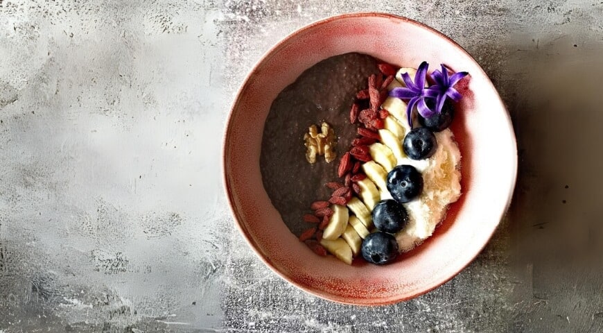 Pudding Kakao i chia